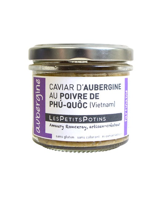 Aubergine caviar with Phu Quoc pepper - Aubergine - Les Petits Potins