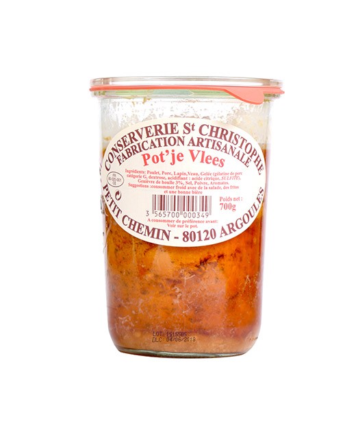 Ready-made Flemish Pot Je Vlees - Conserverie Saint-Christophe