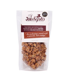  Caramel and Belgium Chocolate PopCorn - Joe and Seph's