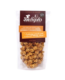 Caramel, Machiatto and Whisky Popcorn - Joe and Seph's