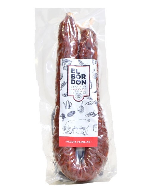 Sweet pork chorizo- nitrite-free - El Bordón