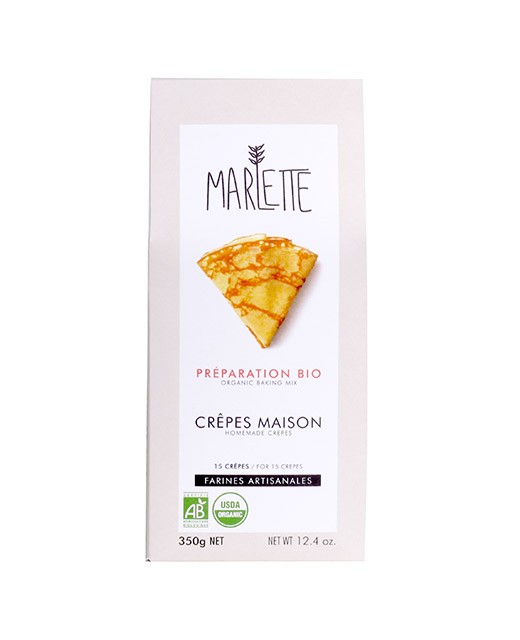Organic mix for home-style Crêpes - Marlette