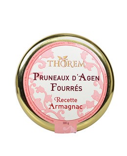 Dried prunes stuffed with Armagnac - Thorem