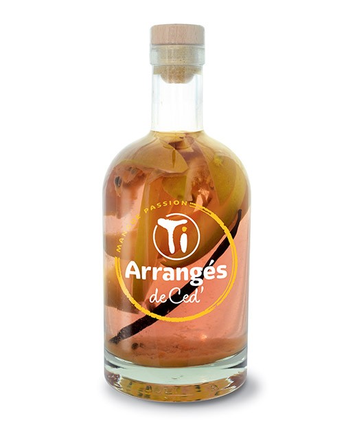 Flavoured Rum - Mango and Passion fruit - Les Rhums de Ced'
