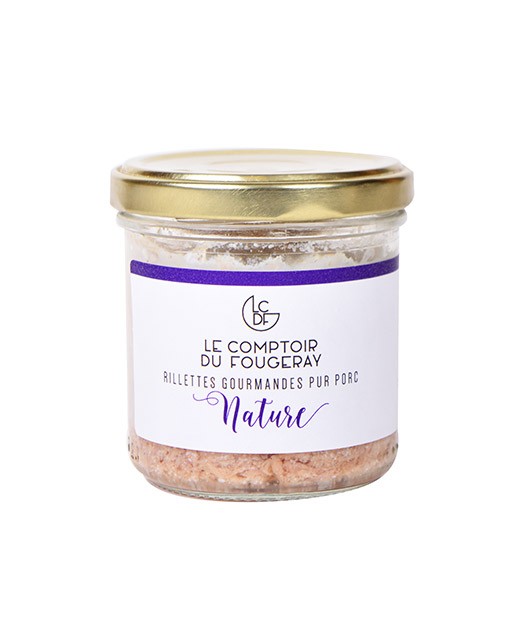 Plain pork rillettes - Comptoir Fougeray