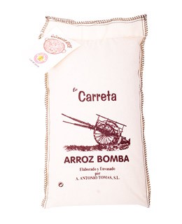 Bomba Paella Rice extra, 1kg - Antonio Tomas