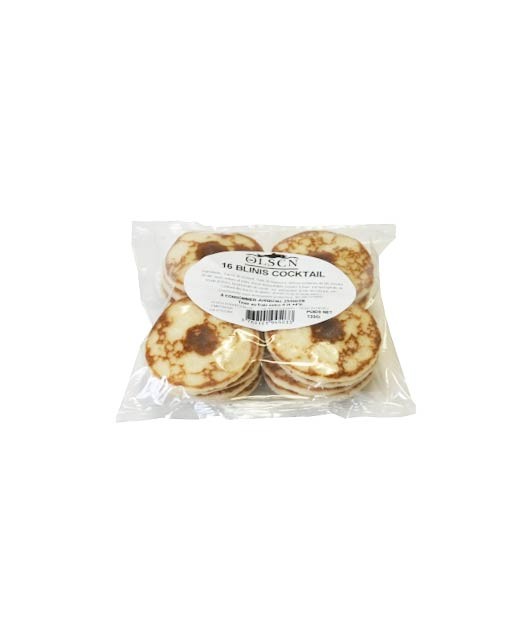 Bag of 16 mini blinis - organic - Olsen