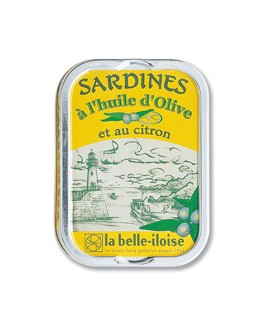 Sardines in extra virgin olive oil and lemon - La Belle-Iloise