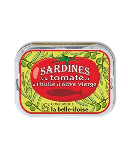 Sardines in extra virgin olive oil and tomato - La Belle-Iloise