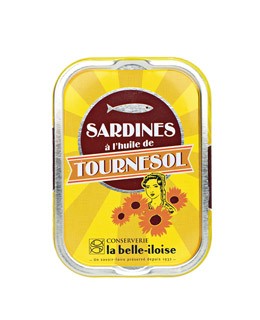 Sardines in sunflower oil - La Belle-Iloise