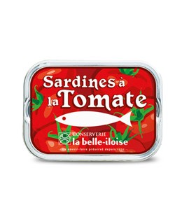 Sardines in sunflower oil and tomato - La Belle-Iloise