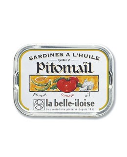 Sardines in Pitomail sauce - La Belle-Iloise