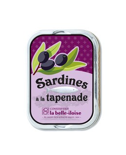 Sardines with tapenade - La Belle-Iloise