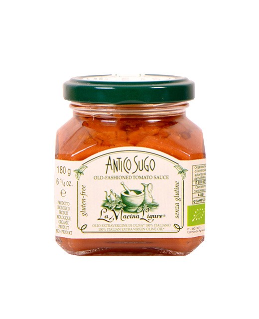 Artisanally made Antico Sugo tomato sauce - Organic - La Macina Ligure