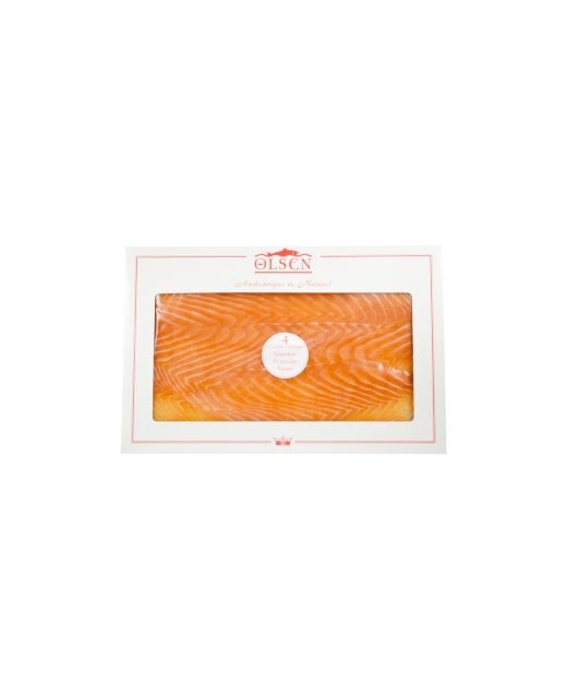 Smoked Scottish salmon - large slices - Olsen