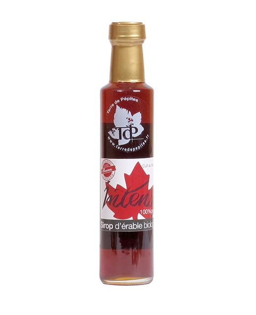 Organic maple syrup 100% pure - intense - Terre de Pépites