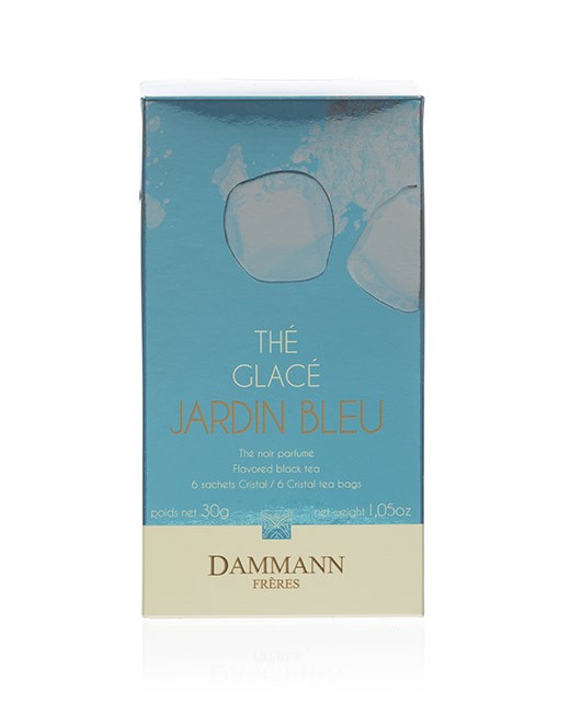 Jardin Bleu Iced Tea- cristal sachets - Dammann Frères