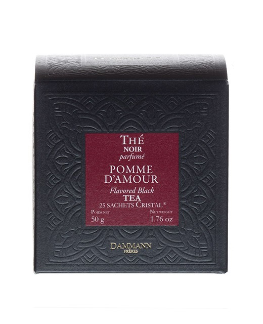 Pomme d'Amour Tea - cristal sachets - Dammann Frères