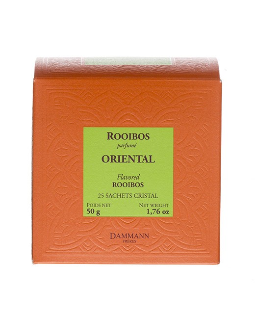  Rooibos Oriental Tea - cristal sachets - Dammann Frères