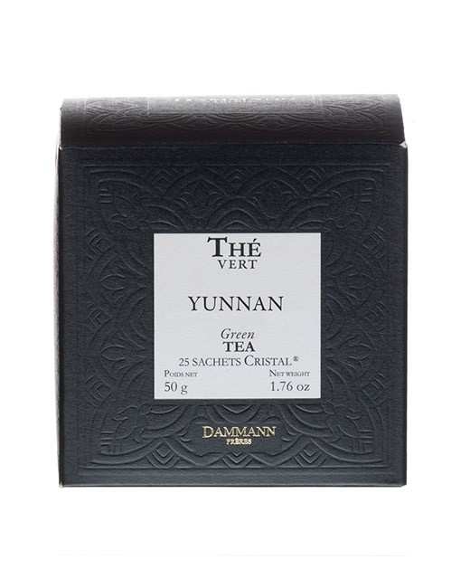 Yunnan Vert Tea - cristal sachets - Dammann Frères