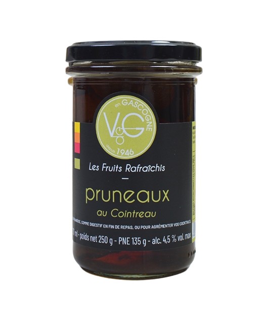 Prunes in Cointreau Syrup - Vergers de Gascogne