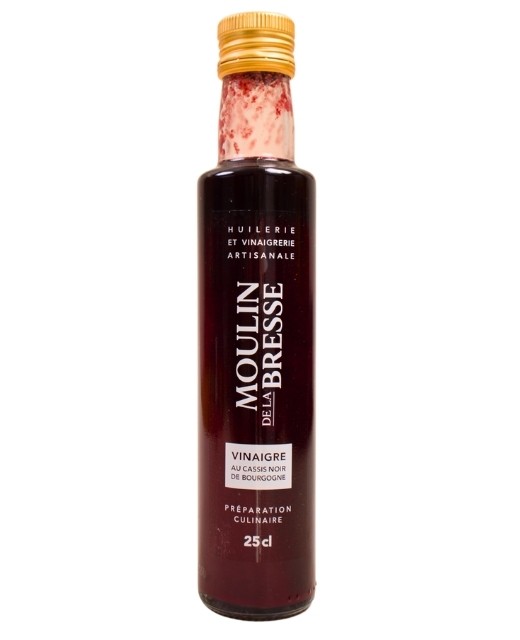Burgundy blackcurrant pulp Vinegar - Moulin de la Bresse (ex Libeluile)