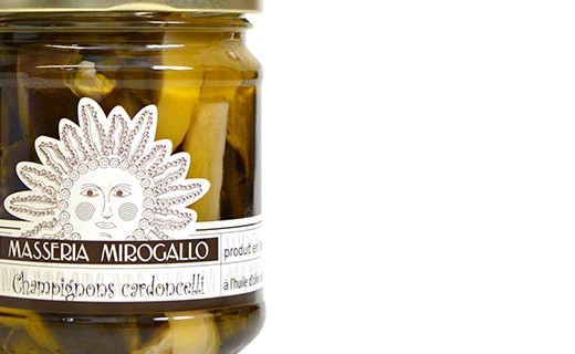 Mushrooms in olive oil - Masseria Mirogallo