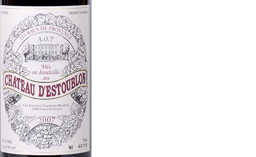 Château d'Estoublon 2007 - AOP Baux-de-Provence - red wine - Château d'Estoublon