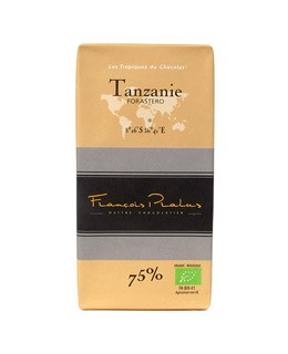 Dark Chocolate bar - Tanzania - organic - Pralus