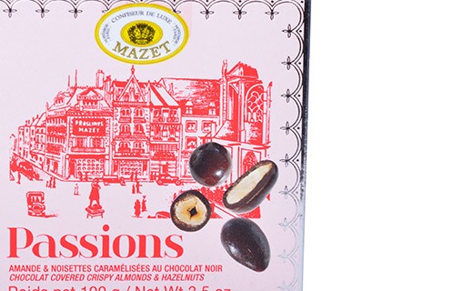 Passion Almond and Hazelnut chocolate specialty  - Mazet