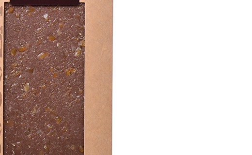 Milk chocolate bar - caramel and Guérande salt - organic - Bovetti