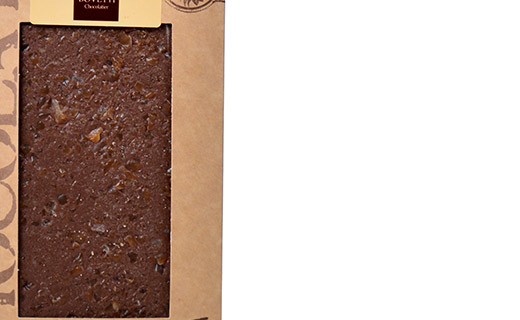 Milk chocolate bar - caramel and Guérande salt - Bovetti