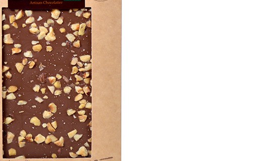 Milk chocolate bar - hazelnuts - organic - Bovetti