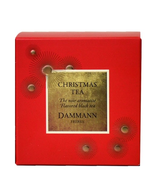 Christmas Tea Rouge tea - cristal sachets - Dammann Frères
