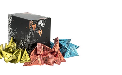 Boxed set of 30 fresh pods: Curcuma, Pepper, Clove - Max Daumin