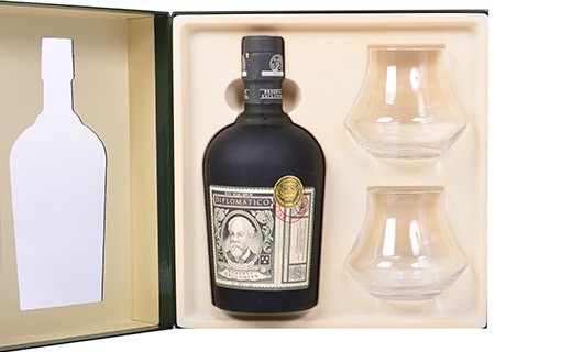 Rum Diplomatico Exclusive Reserve - 2 glasses set - Diplomatico