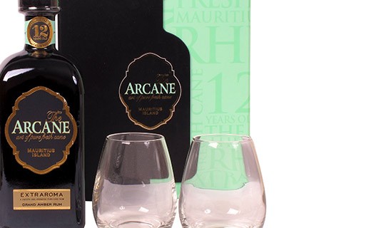 Rum Arcane Extraroma - 2 glasses set - Dugas