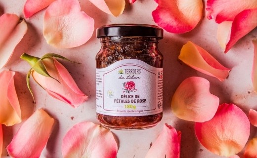 Rose petal jam - Terroirs du Liban