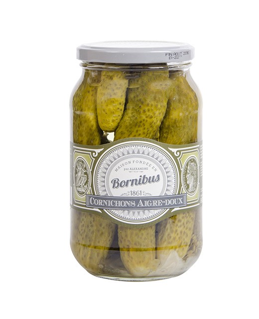 Sweet and sour pickles - Bornibus