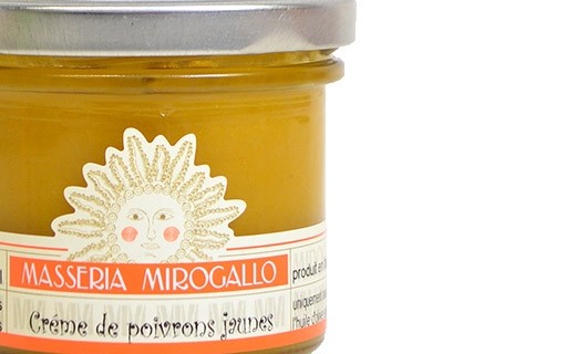 Yellow pepper cream - Masseria Mirogallo