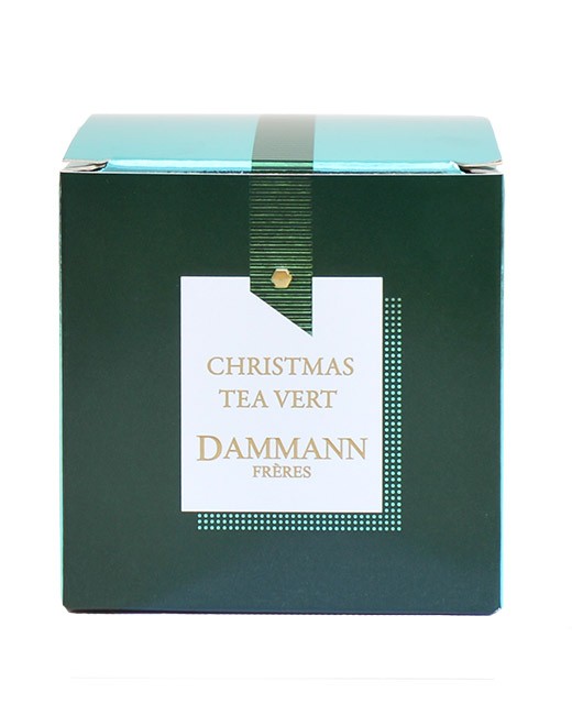 Green tea Christmas Tea Vert - cristal sachets - Dammann Frères