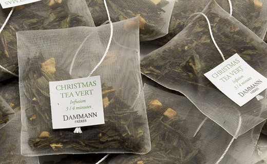 Green tea Christmas Tea Vert - cristal sachets - Dammann Frères