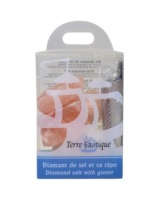 Diamond salt and its grater - Terre Exotique