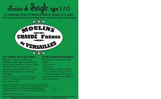 Rye Flour - type 170 - Moulins de Versailles