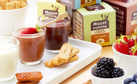 Chocolate Fondue - Milk and Caramel - Mazet