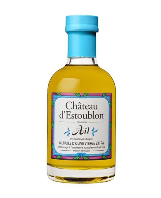 Garlic flavoured olive oil - Château d'Estoublon
