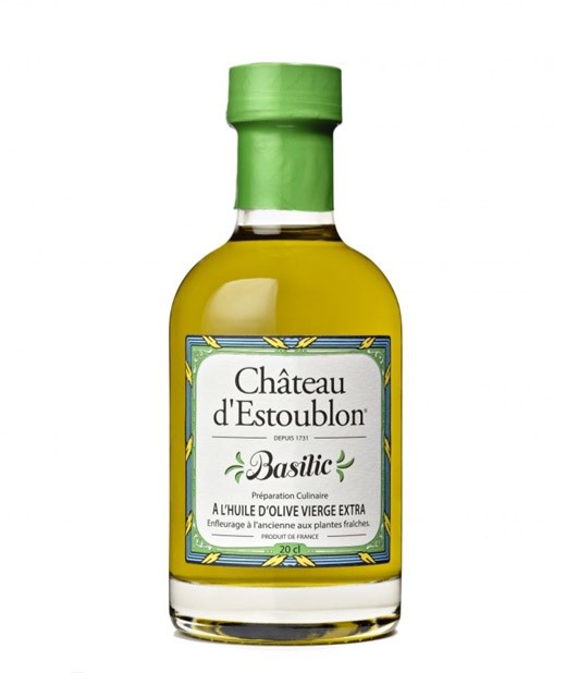Basil flavoured olive oil - Château d'Estoublon