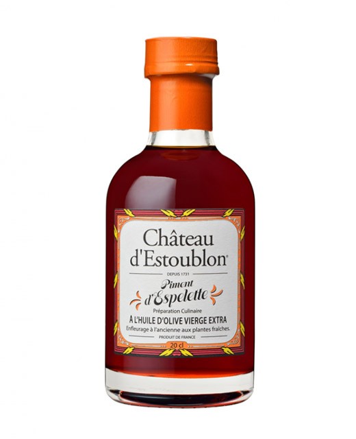 Espelette pepper flavoured olive oil - Château d'Estoublon
