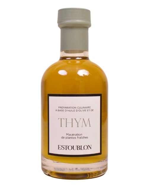 Thyme flavoured olive oil