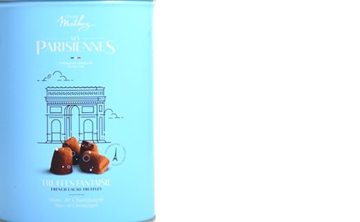 Chocolate truffles - Marc de Champagne - Collection Les Parisiennes - Mathez